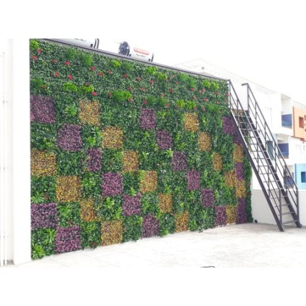 Artificial Outdoor Vertical Garden (350 Rs -720 Rs) (RATES / SQFT)